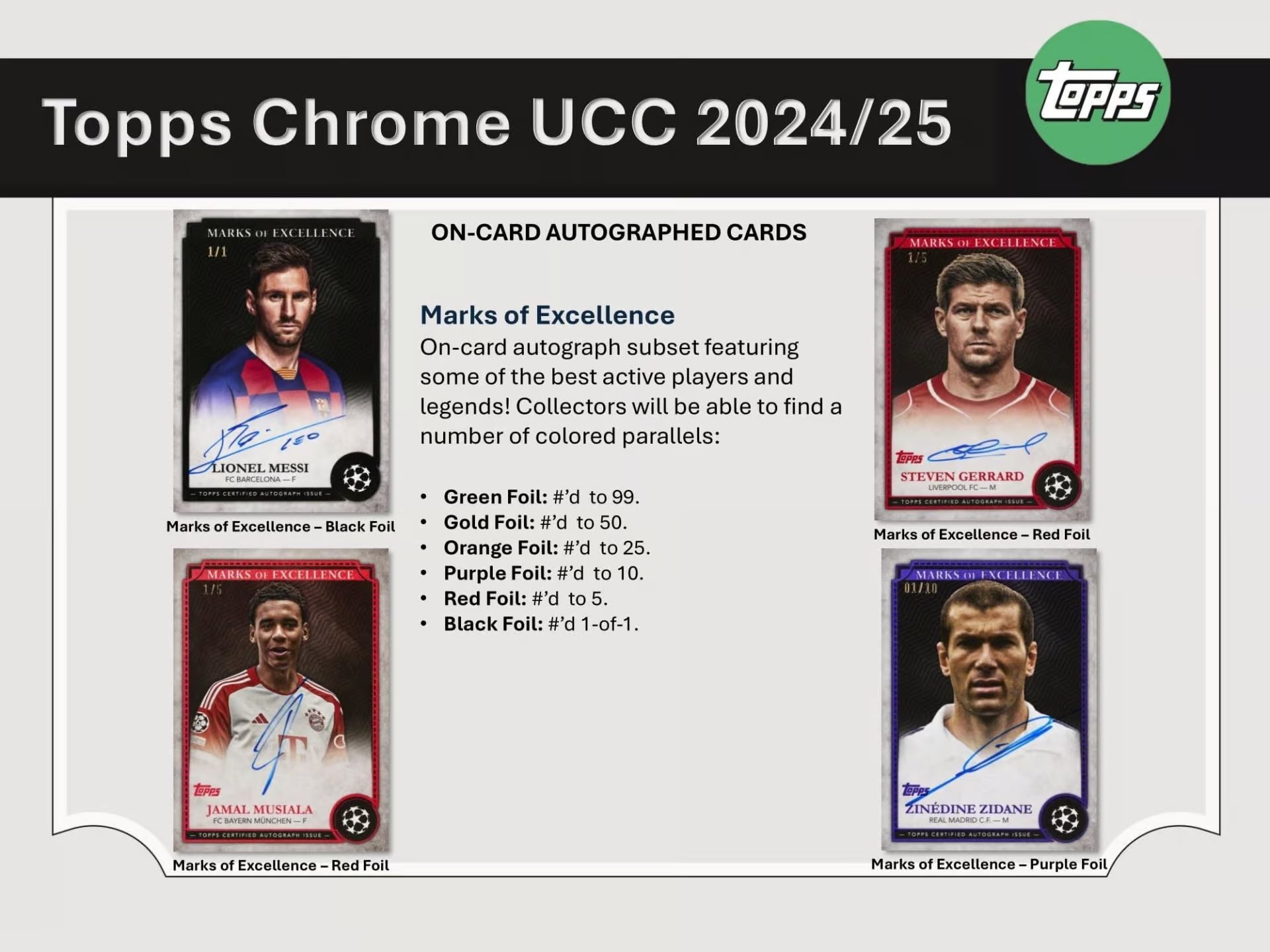 2024/25 Topps Chrome UEFA Club Competitions Fußball Blaster Box/Value Box NEU &OVP⚽️✅️
