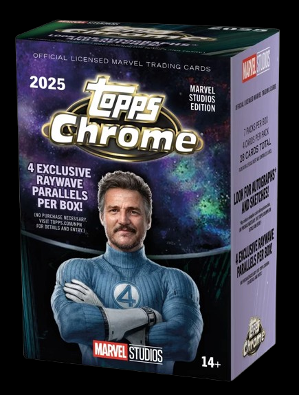 Topps Chrome Marvel Value Box