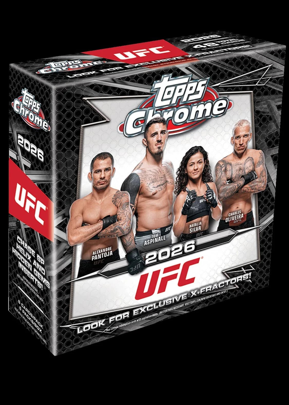 Topps Chrome UFC 2026 Mega Box
