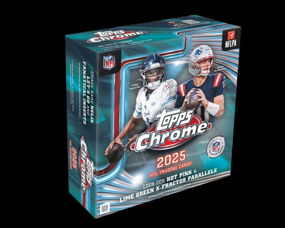 Topps Chrome NFL 2025 Mega Box