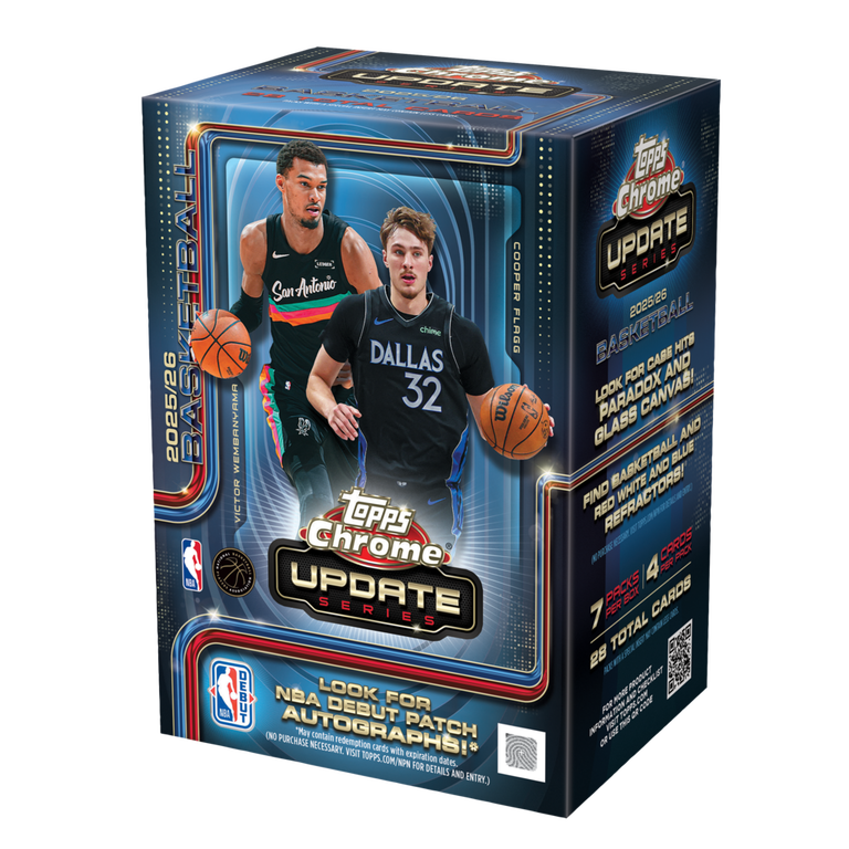 Topps Chrome Update NBA Value Box 2025/26