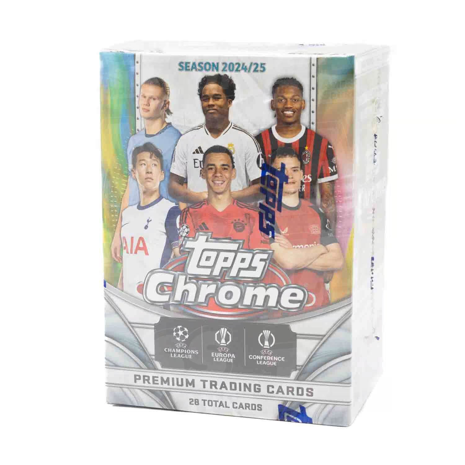 2024/25 Topps Chrome UEFA Club Competitions Fußball Blaster Box/Value Box NEU &OVP⚽️✅️