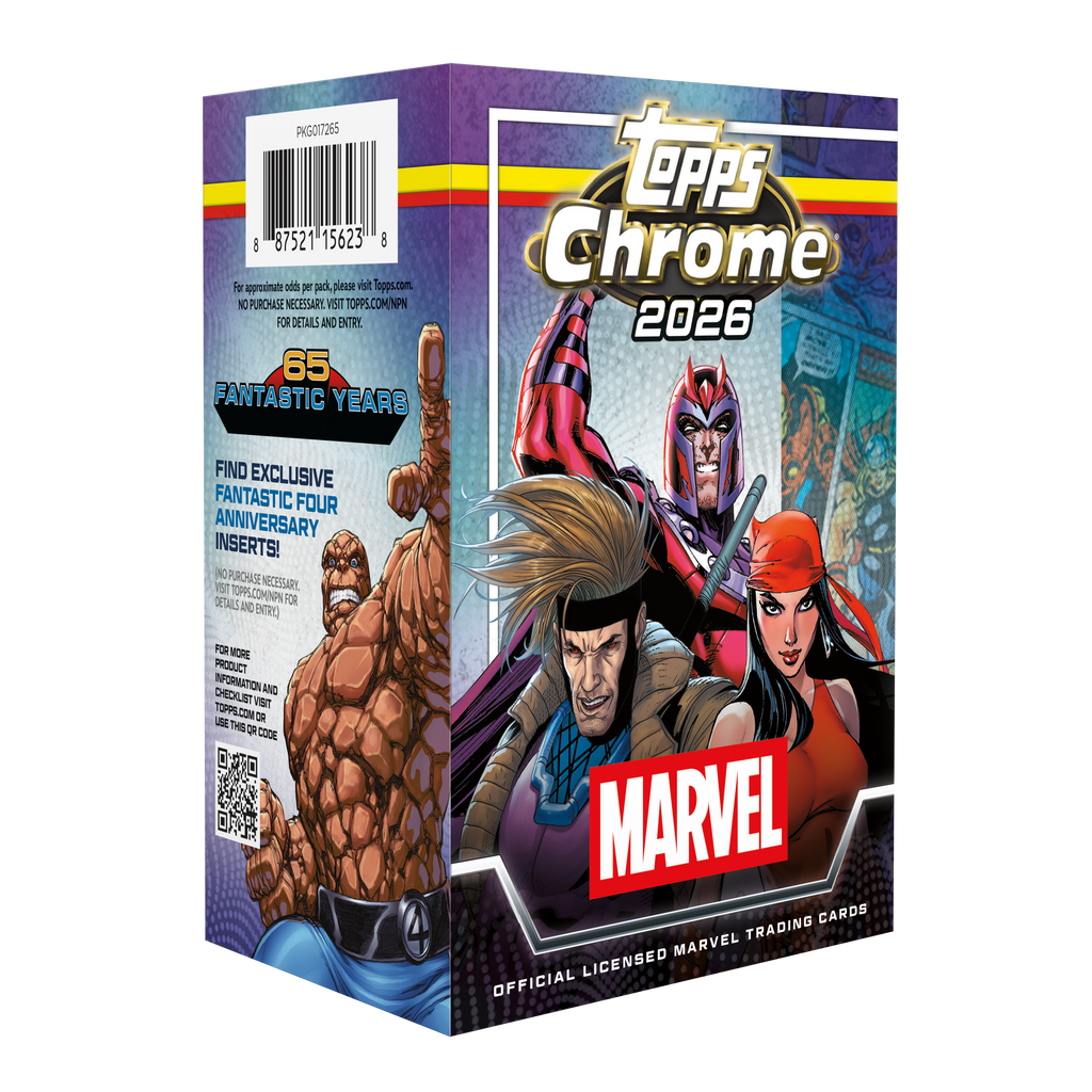 2026 Topps Marvel Comics Chrome Blaster Box /Value Box  NEU &OVP✅️