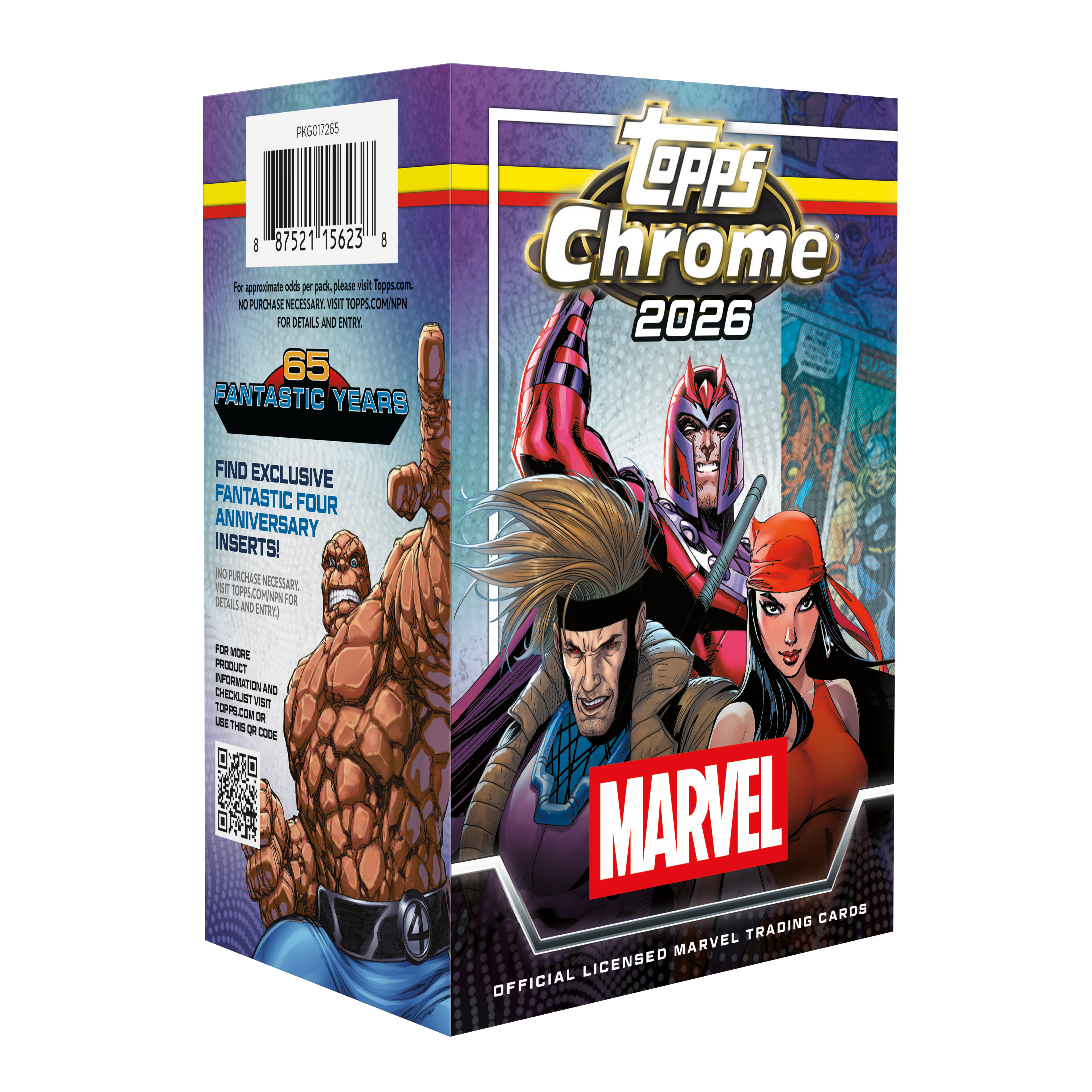 2026 Topps Marvel Comics Chrome Blaster Box /Value Box  NEU &OVP✅️